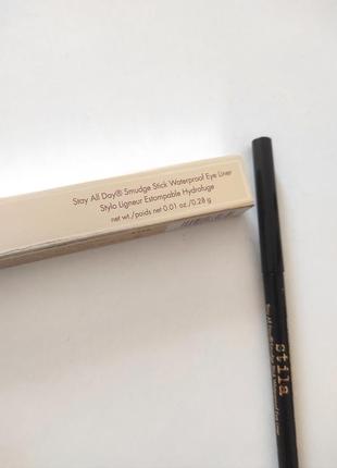 Stila stay all day smudge stick waterproof eye liner водостойкий карандаш для глаз3 фото