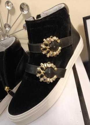 Слипоны женские  высокие nine west2 фото