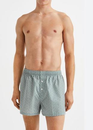 H&m котонові шорт- боксери р. xl комплект  3 шт