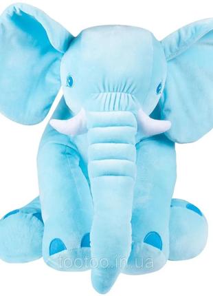 Мягкая игрушка dream group toys "слон элвис" голубой  48 см