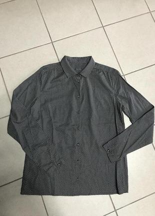 Рубашка фирменная модная стильная дорогой бренд marco polo размер 38