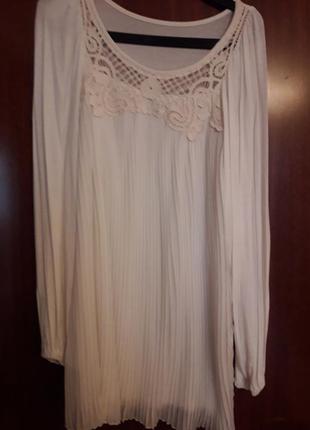 Блуза плісе на вихід