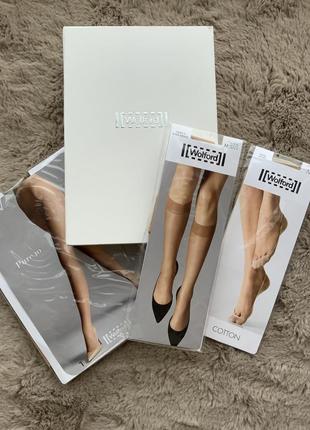 Подарочный набор wolford оригинал колготки гольфы и носочки