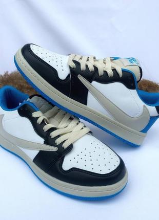 Кроссовки 
nike air jordan 1 low travis scott x fragment ✅