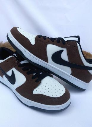 Кроссовки
nike air sb dunk brown white ✅