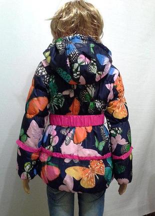 Яркие куртки детские для девочек весна-осень8 фото