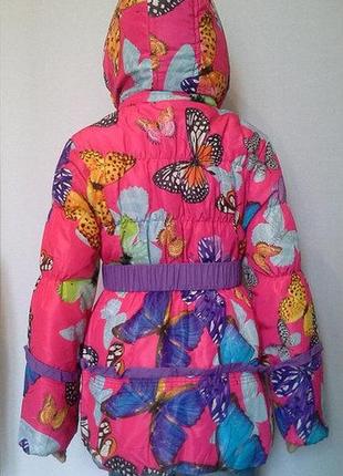 Яркие куртки детские для девочек весна-осень6 фото