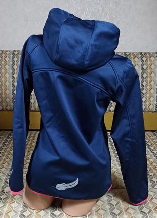 Куртка на микрофлисе софтшелл, 12-14 лет, xs.2 фото