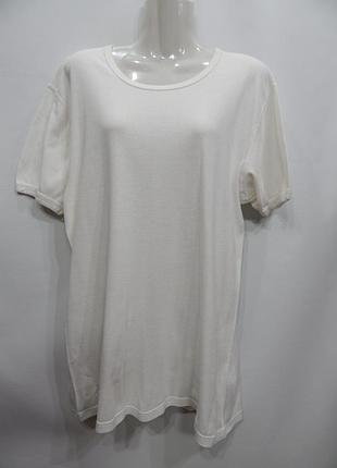 Футболка подовжена жіноча трикотажна бавовна 54-56 р. 043фн (только в указанном размере, только 1)