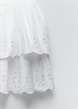 Шикарне біле плаття на одне плече розмір s zara6 фото