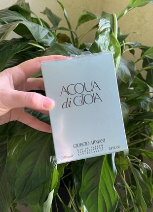 Armani acqua di gioia парфюмированная вода для женщин