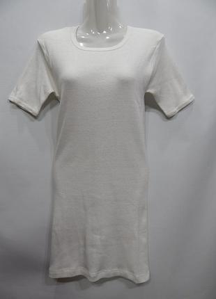 Футболка підвлена жиноча трикотажна бавова 48-50 р. 044фн (тільки в зазначеному розмірі, тільки 1)