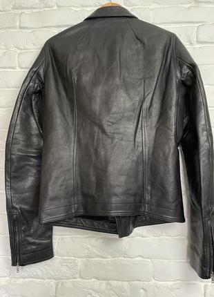 Rick owens - stooges smooth leather jacket2 фото