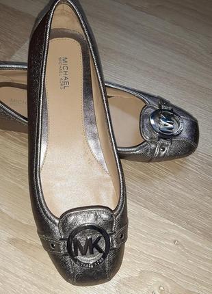 Туфли кожа, балетки от michael kors оригинал