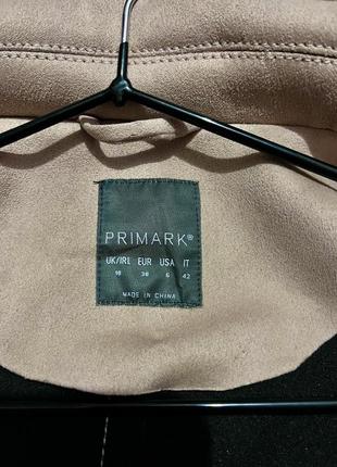 Замшева куртка primark7 фото