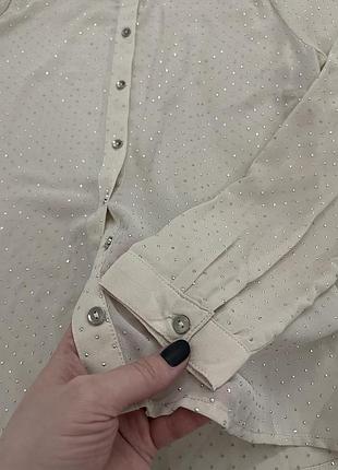 Блузка стразы