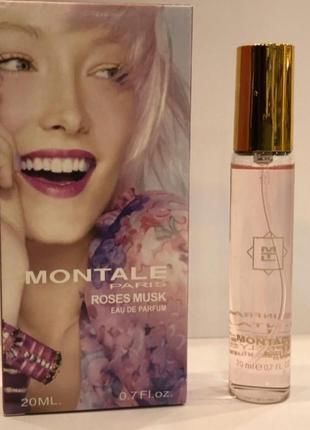 Мини-парфюм унисекс montale roses musk 20 мл