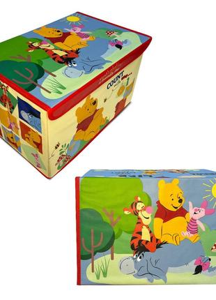 Кошик-скринька для іграшок d-3522 winnie the pooh, в пакеті 38*25*25см tzp1961 фото