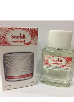 Мини-тестер duty free 60 ml cacharel scarlett, скарлет кашарель2 фото