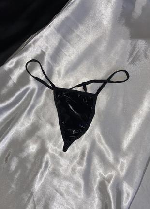 Спокуслива вінілова сукня еротична білизна розмір xs-s