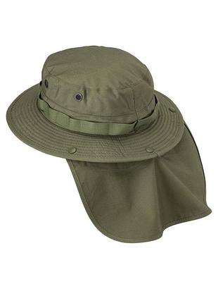 Капелюх helikon панама з додатковим знімним капюшоном (розмір l) - olive green - ka-bon-pr-02 (для страйкболу)