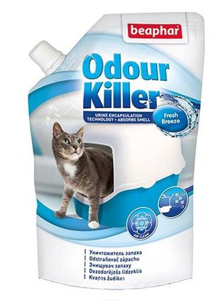 Средство для кошачьего туалета odourkiller 400гр беафар 152339 - средство для кошачьего туалета odourkiller