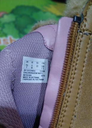 Демисезонные осенние сапожки ботинки для девочки clarks 5