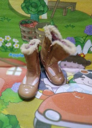Демисезонные осенние сапожки ботинки для девочки clarks1 фото