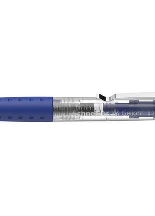 Ручка гелева автоматична синя 0.7 мм, schneider gelion+