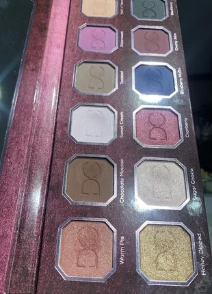 Dominique cosmetics berries &amp; cream eyeshadow palette - б/у5 фото