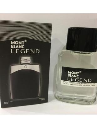 Міні-тестер duty free 60 ml montblanc legend, монт бланк легенд2 фото