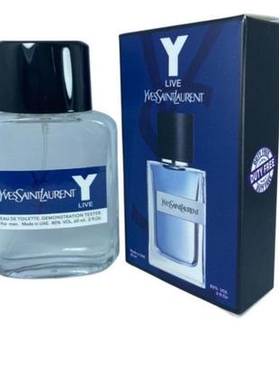 Міні-тестер duty free 60 ml yves saint laurent y live, ів сен лоран ю лів