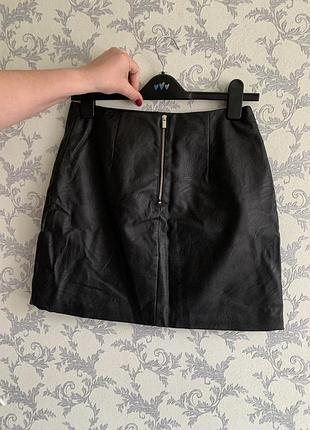 Кожаная юбка 2