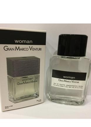 Мини-тестер duty free 60 ml gian marco venturi woman, жан марко вентури