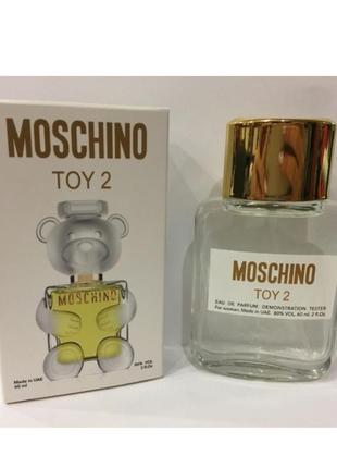 Мини-тестер duty free 60 ml moschino toy 2, москино тому 2