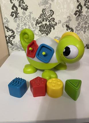 Игрушка детская хамелеон леон