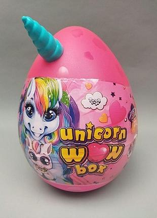 Яйцо интерактивная игрушка-сюрприз unikorn wow box