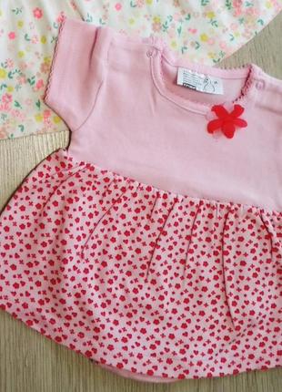 Боди платье пачка 50-56см. 0-1мес.