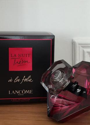 Lancome la nuit tresor a la folie💥original розпив аромату затест3 фото