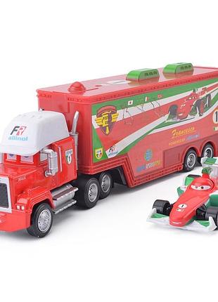 Трейлер франческо бернуллі. трейлер mack тачки бернули, вантажівка.cars 2: francesco bernoulli track