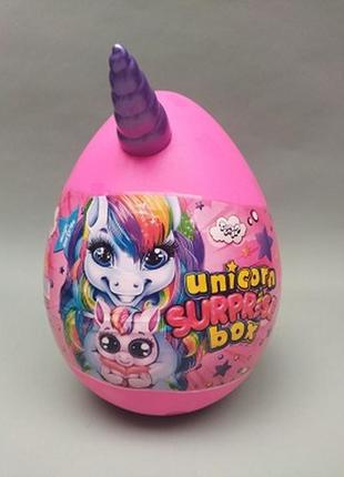 Яйце іграшка-сюрприз unikorn wow box для дівчат