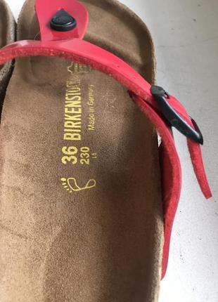 Шлепанцы ортопедические birkenstock 36р. оригинал6 фото