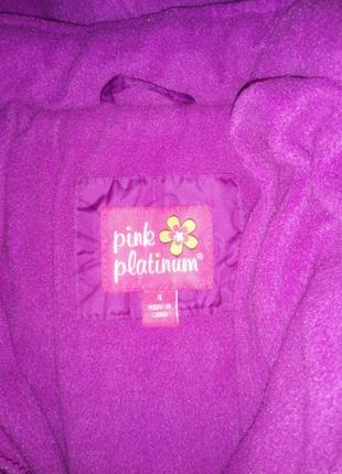 Куртка деми pink platinum5 фото