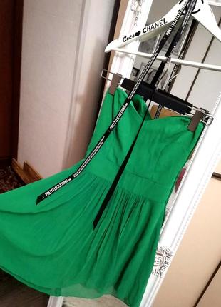 Ликвидация ❗❗❗зумрудное зеленое платье
