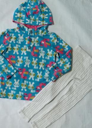 Кофта , лосины фирма next на 4-5 лет на 110 см