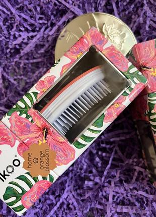 Лимитка! расческа-детанглер ikoo paradise collection home detangler brush fireball2 фото