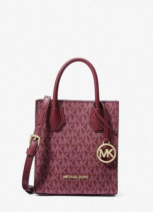 Нова бордова сумка, модель mercer від michael kors