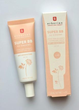 Bb крем erborian nude, 40 ml