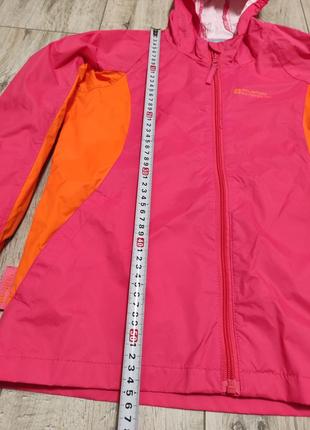 Mountain warehouse детская ветровка-дождевик куртка на девочку7 фото