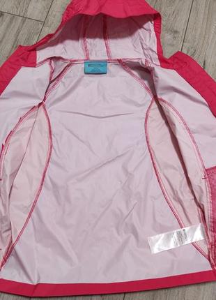 Mountain warehouse детская ветровка-дождевик куртка на девочку3 фото